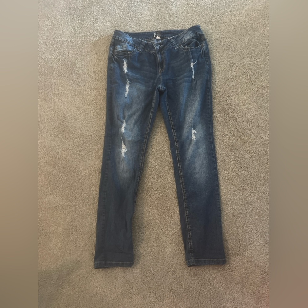 Classic Blue Straight Leg Jeans for Women